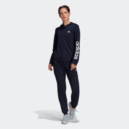 Adidas Essentials Logo French Terry Tracksuit Womens