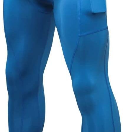 Yel Pro compression pant Long (Colour: Light Blue)