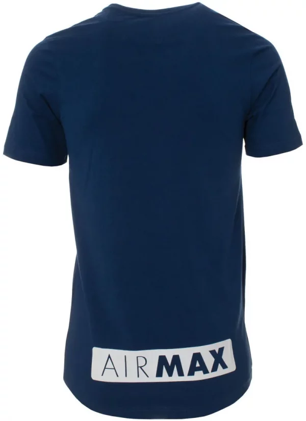 Nike Air Max Logo Men's Blue T Shirt