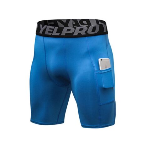 Yel Pro Compression Pant Light Blue