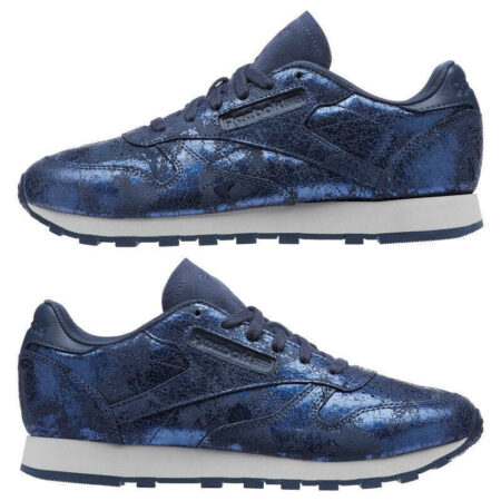 Women's Reebok Classic Leather Textural Trainers