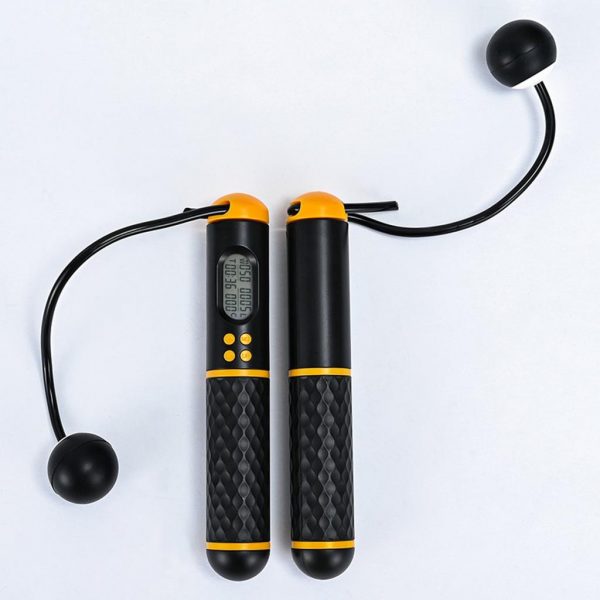 UUAA Digital Counting Jump Rope Cordless Jump Ropes Skipping Rope For Training