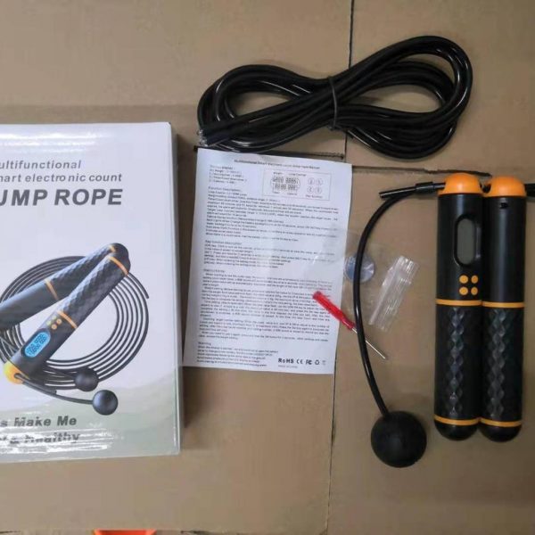 UUAA Digital Counting Jump Rope Cordless Jump Ropes Skipping Rope For Training