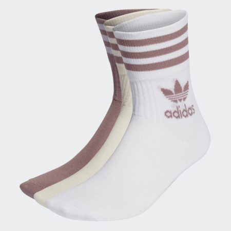 Adidas Mid Cut Crew Socks - 3 Pairs