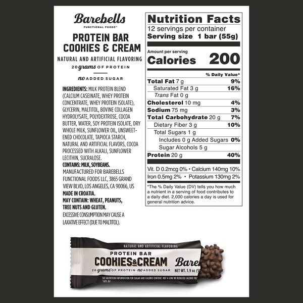 barbbell protein bar