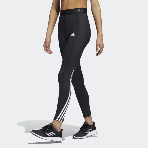 Adidas TechFit 3-Stripes Long Gym Tight