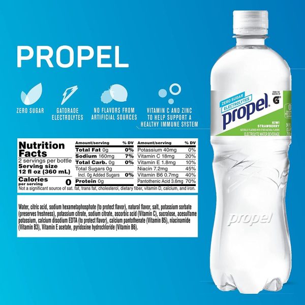 Propel Zero Sugar Electrolytes Water Beverage